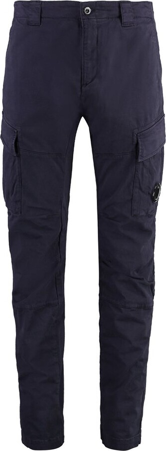 C.P. Company Lens-Detailed Tapered-Leg Cargo Pants