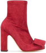 Thumbnail for your product : Valentino bow detail boots