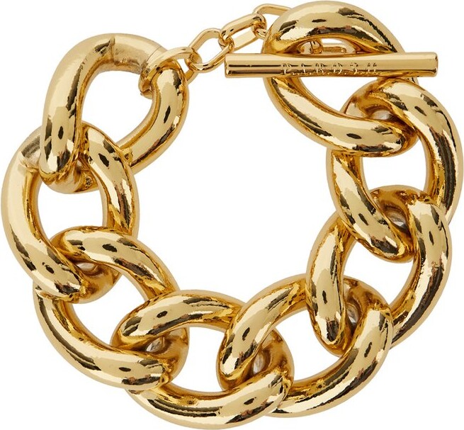 P.A.R.O.S.H. Logo Engraved Chain Bracelet