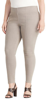 Lauren Ralph Lauren Plus Plus Stretch-Denim Skinny Pants