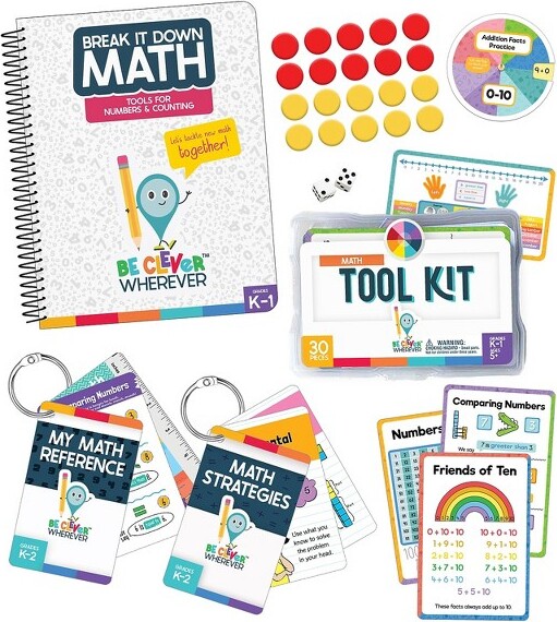 Carson Dellosa Carson-Dellosa Learning Kit Math Student Bundle Grade 1 ...