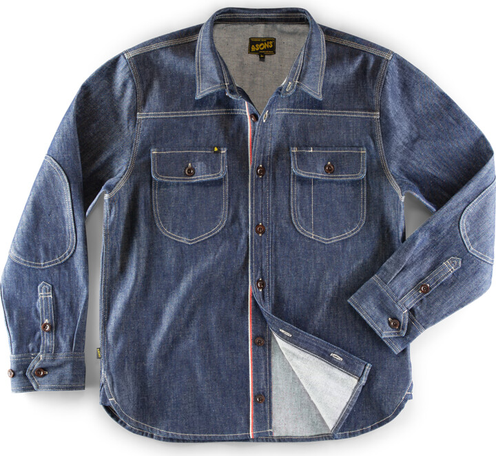 &Sons Trading Co Blue Cassidy Denim Shirt Indigo