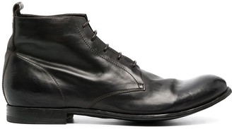 Officine Creative Lace-Up Ankle Boots