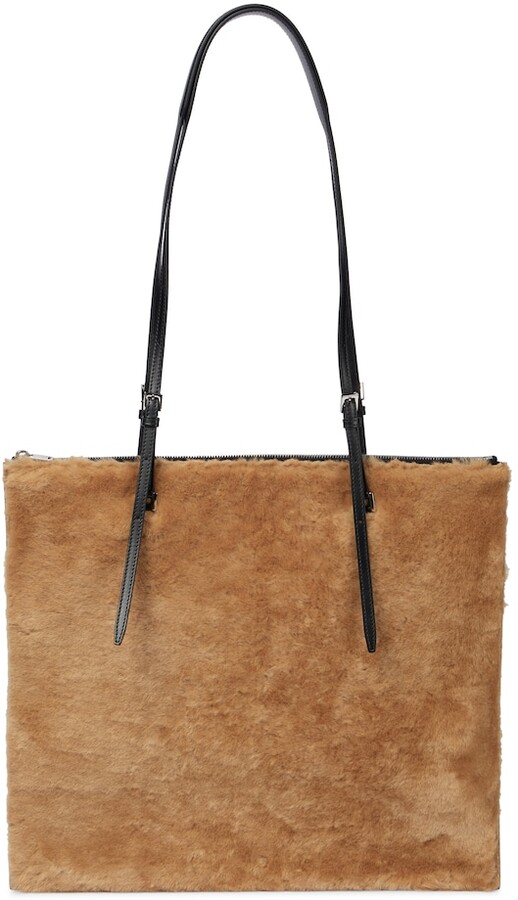 稀少 Jil Sander(ジルサンダー) Market Shearling Tote Bag Jil Sander Market Shearling Tote | Saks Fifth Avenue