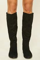 Thumbnail for your product : Forever 21 Slouchy Faux Suede Boots