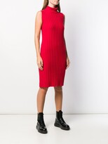 Thumbnail for your product : Yohji Yamamoto Pre-Owned 1996 Turtleneck Knitted Fitted Dress