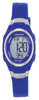 Armitron Women's Armitron® Sport Chronograph Strap Watch - Matte Blue