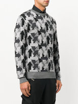Thumbnail for your product : Les Hommes arrow pattern jumper