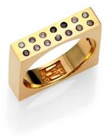 Thumbnail for your product : Kelly Wearstler Balla Perforated Square Ring