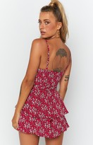 Thumbnail for your product : Bb Exclusive Mistletoe Playsuit Red Floral
