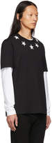 Thumbnail for your product : Givenchy Black and White Vintage Stars T-Shirt