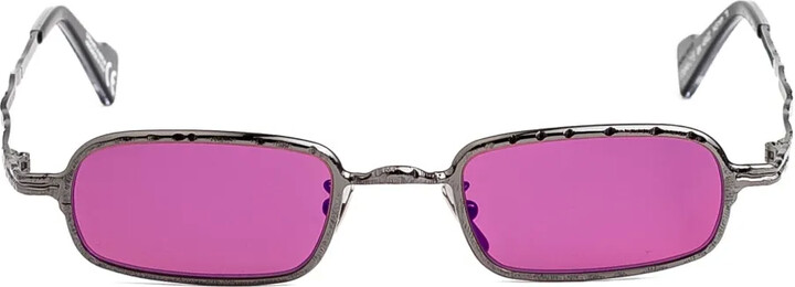 Z18 futuristic rectangularframe sunglasses