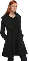 Thumbnail for your product : ANGVNS Women's Wool Cashmere Wrap Plus Size Wool Blend Walking Coat