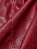 Thumbnail for your product : Johanna Ortiz Cabo Corriente Ruffled Peplum Faux-Leather Midi Skirt