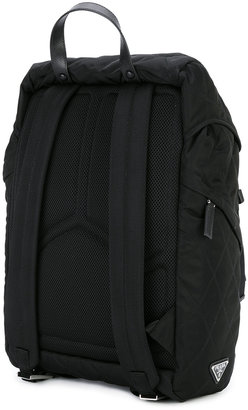 Prada quilted backpack