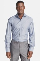 Thumbnail for your product : Canali Chambray Regular Fit Italian Sport Shirt