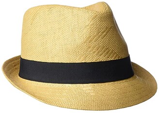 Straw Fedora Hats For Men | Shop the world's largest collection of fashion  | ShopStyle