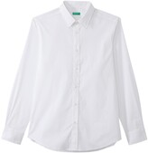 Thumbnail for your product : Benetton Cotton Mix Regular Fit Shirt with Long Sleeves