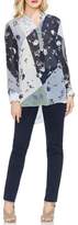 Thumbnail for your product : Vince Camuto Floral Patchwork Henley Top