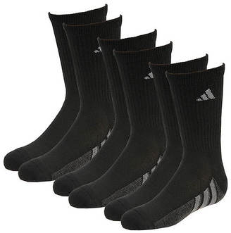 adidas Boys' Graphic 6-Pack Crew Socks