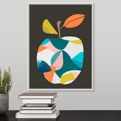 Novogratz 'Color Block Fruit II' by The Painting on Canvas