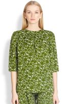 Thumbnail for your product : Michael Kors Silk Floral Blouse