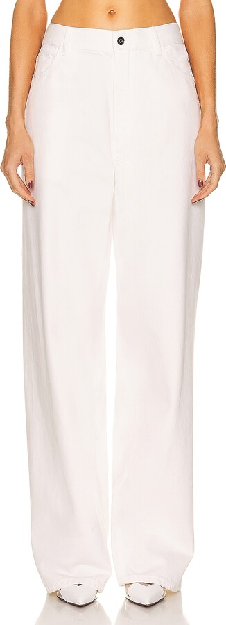 Alaia Lover Jean in White