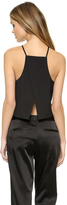 Thumbnail for your product : Mason by Michelle Mason Leather Halter Camisole