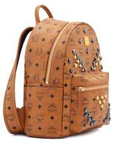 Thumbnail for your product : MCM 'Small Stark - Visetos' Studded Backpack