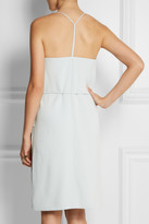 Thumbnail for your product : Calvin Klein Collection Wrap-effect crepe dress