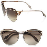 Thumbnail for your product : Roberto Cavalli Bandos Serpent Round Sunglasses
