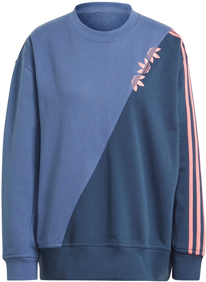 adidas colorblock sweatshirt