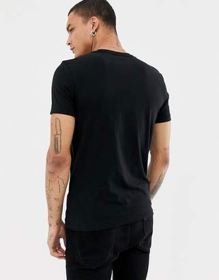 AllSaints T-Shirt In Black With Logo