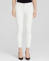 Thumbnail for your product : J Brand Jeans - Marie Zip Leather in Ghost White