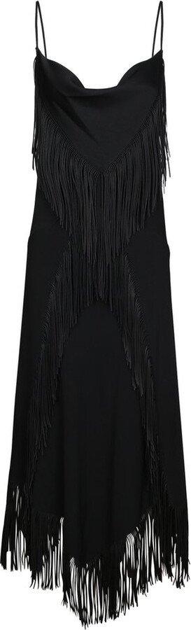 Paco Rabanne Crepe Sleeveless Maxi Dress