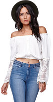 Thumbnail for your product : Kylie Minogue Kendall & Kylie Bell Sleeve Bubble Top