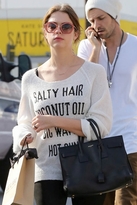 Thumbnail for your product : Wildfox Couture Salty Hair Penny Lane Sweater in Clean White