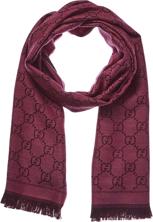 Gucci Wool Scarf ShopStyle Scarves & Wraps