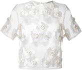 Cacharel CACHAREL SHEER EMBROIDERED T 
