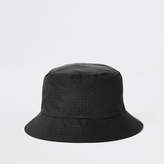 Thumbnail for your product : River Island Black RI monogram bucket hat