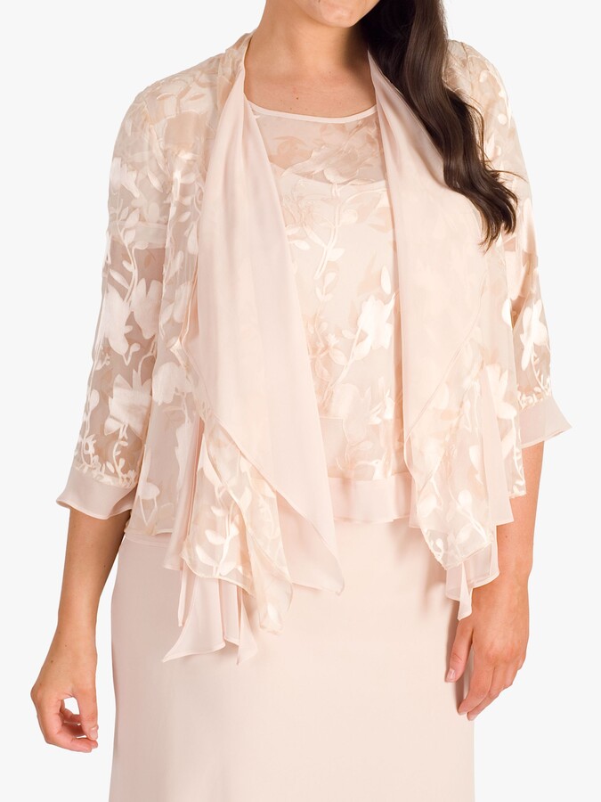 chiffon bolero jacket