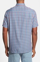 Thumbnail for your product : Tommy Bahama 'Cactus Check' Original Fit Check Short Sleeve Silk Sport Shirt