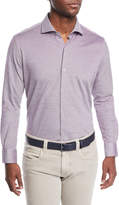 Thumbnail for your product : Loro Piana Woven Cotton Oxford Sport Shirt