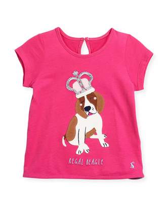 Joules Regal Beagle Short-Sleeve T-Shirt, Size 3-6