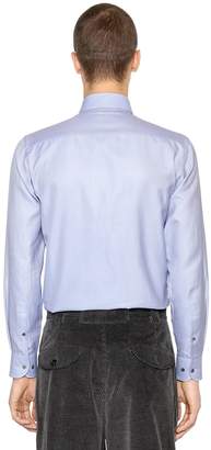 Giorgio Armani Cotton Shirt W/ Small Collar