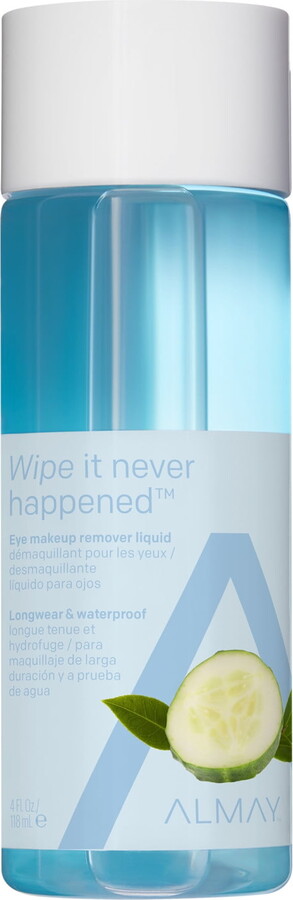 Almay Longwear and Waterproof Eye Makeup Remover Liquid, 4 fl oz
