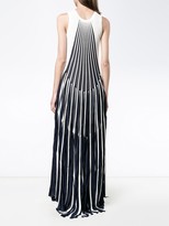 Thumbnail for your product : Chloé pleated tier knitted maxi dress