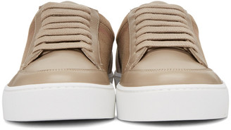 Burberry Taupe Salmond Sneakers