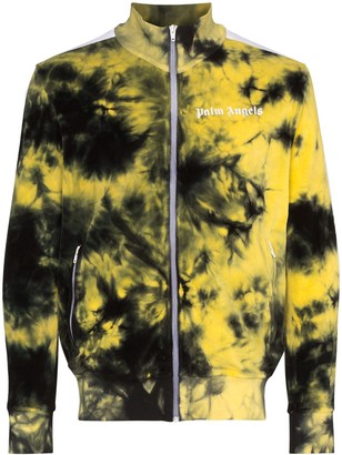 Palm Angels Tie-Dye Chenille Track Jacket