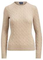 oatmeal cable knit sweater - ShopStyle